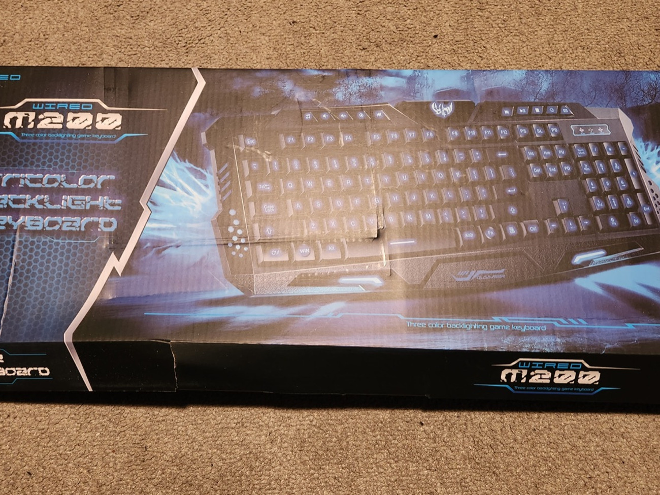 Wired gaming keyboard m200