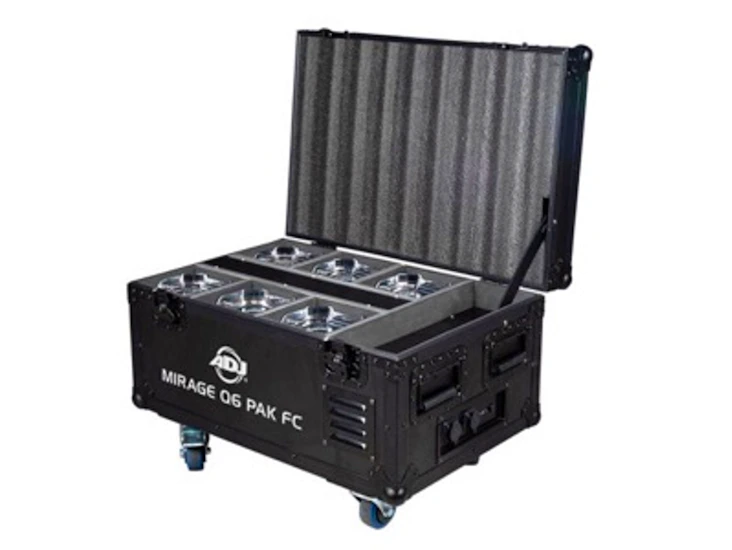 Wireless dmx battery powered uplighters x6