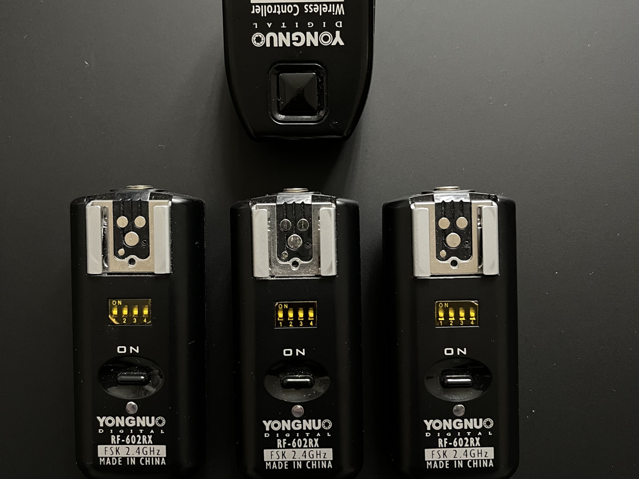 Wireless remote control rf-602rx + receiver rf-600tx