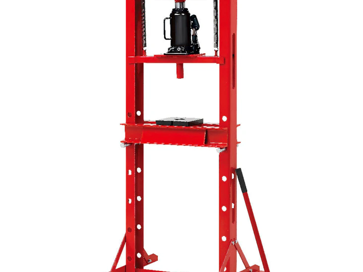 Workshop press (10 tonne, floor standing, hydraulic)