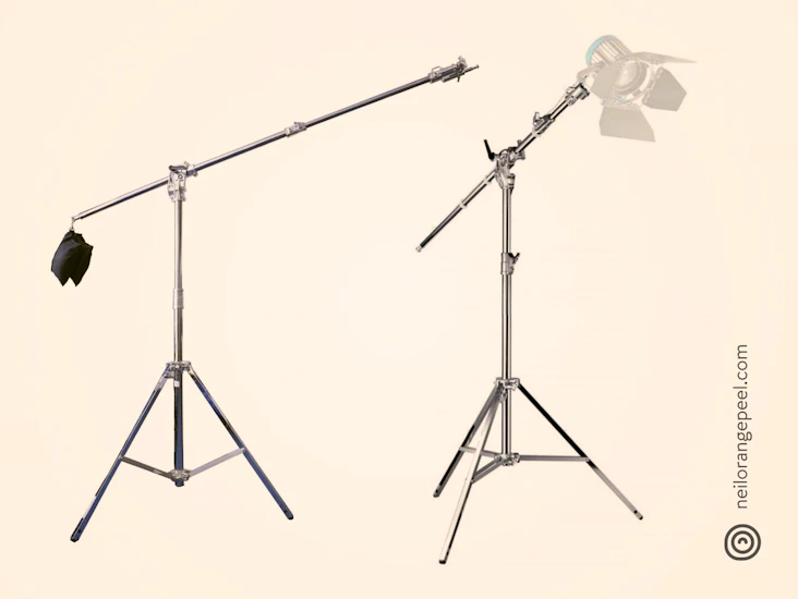 X1 manfrotto avenger steel boom stand with wheels