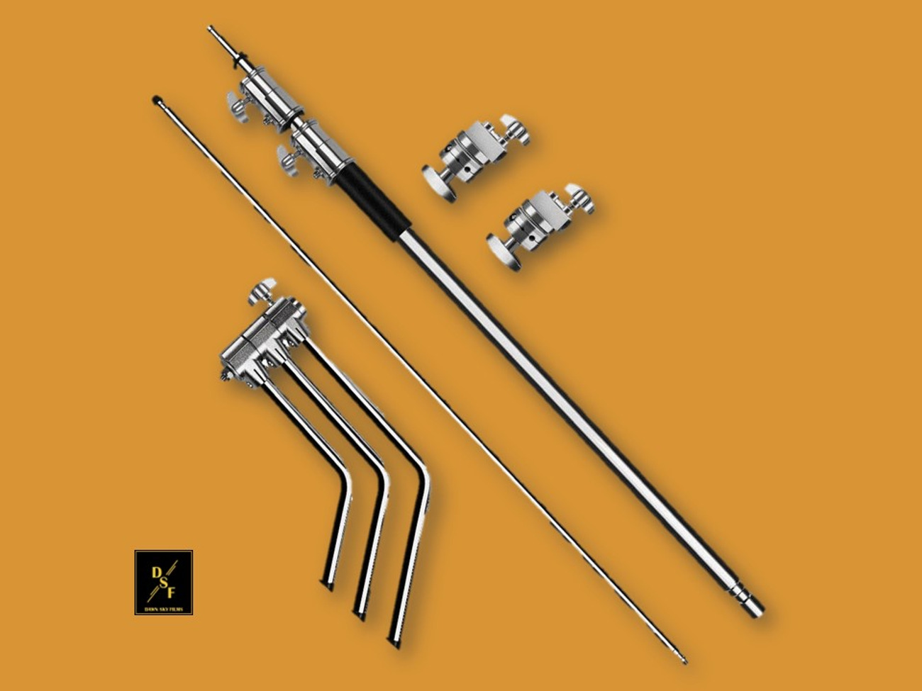 X2 40" complete c-stand with removable legs