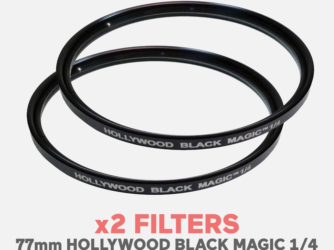 X2 schneider 77mm black magic 1/4 filters