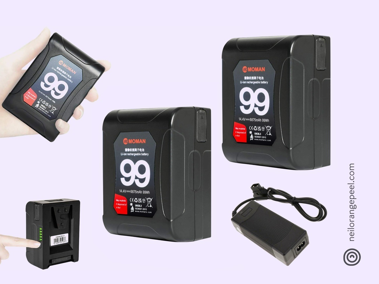 X2 v-mount v-lock battery 6875mah 99wh