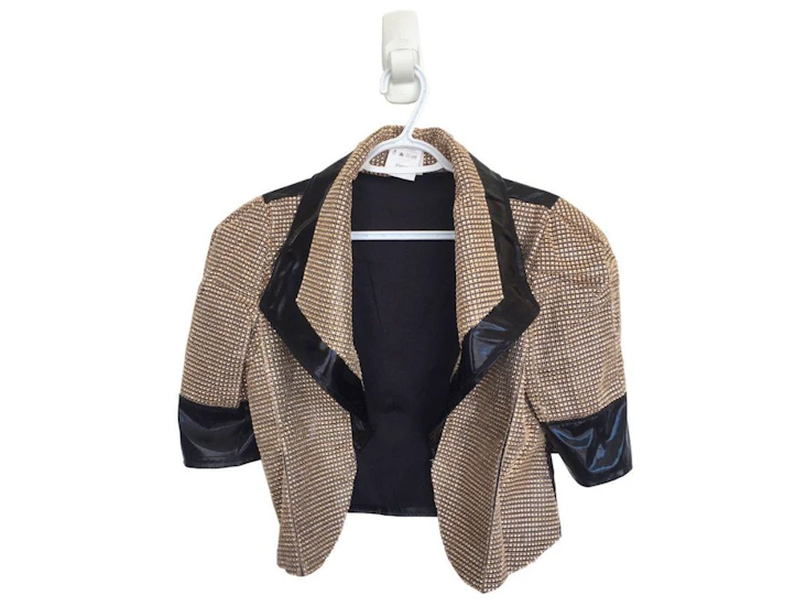X250a jacket, gold disco ladies