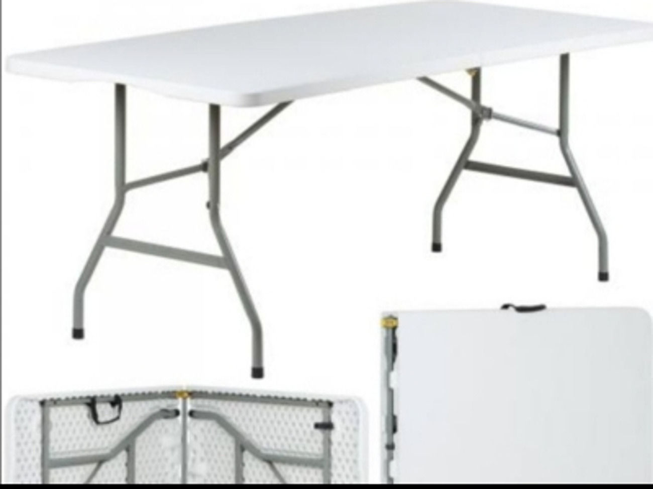 X3 6ft long trestle tables for occasions/party 