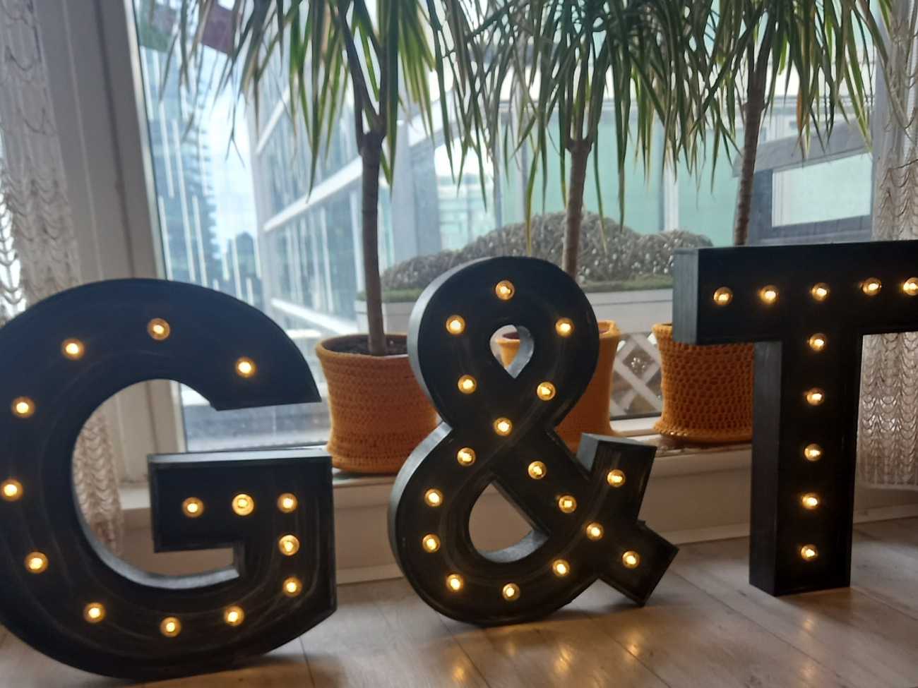 X3 large stand up party letters