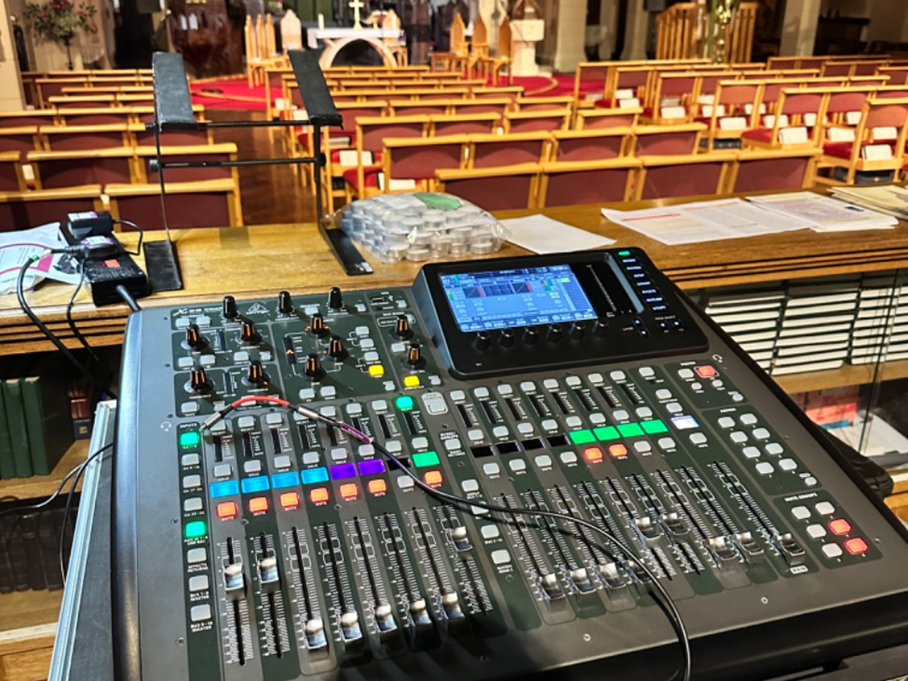 X32 digitial mixing console hire