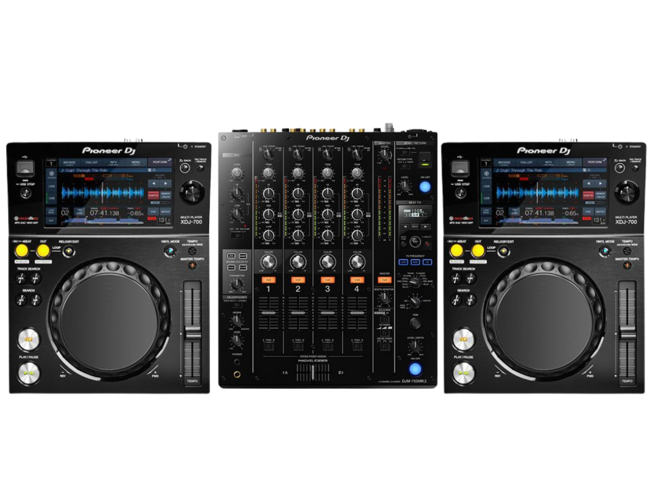 Pioneer DJ XDJ-700 CDJ 2台 Pioneer DJ XDJ-700 Multi Player @ The DJ Hookup