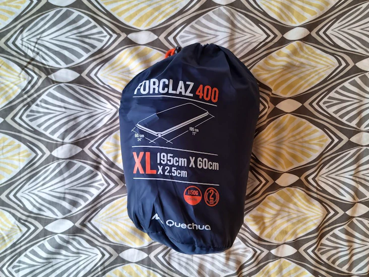 Xl forclaz inflatable sleeping pad