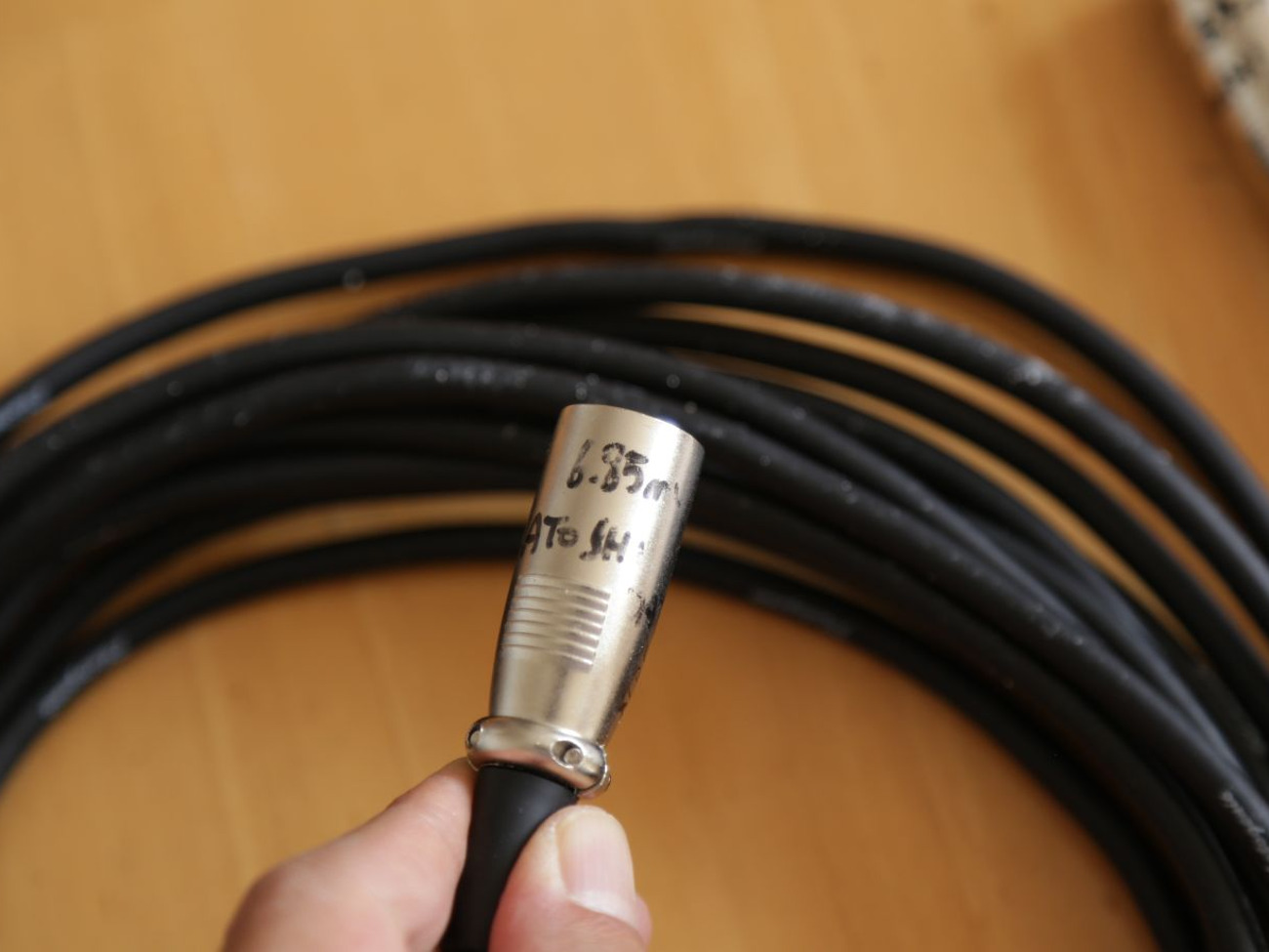Xlr female to male 6m