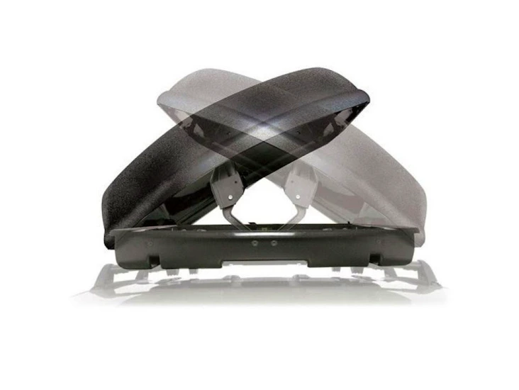 Yakima blacktop pro 21 roof box, cargo box, car box