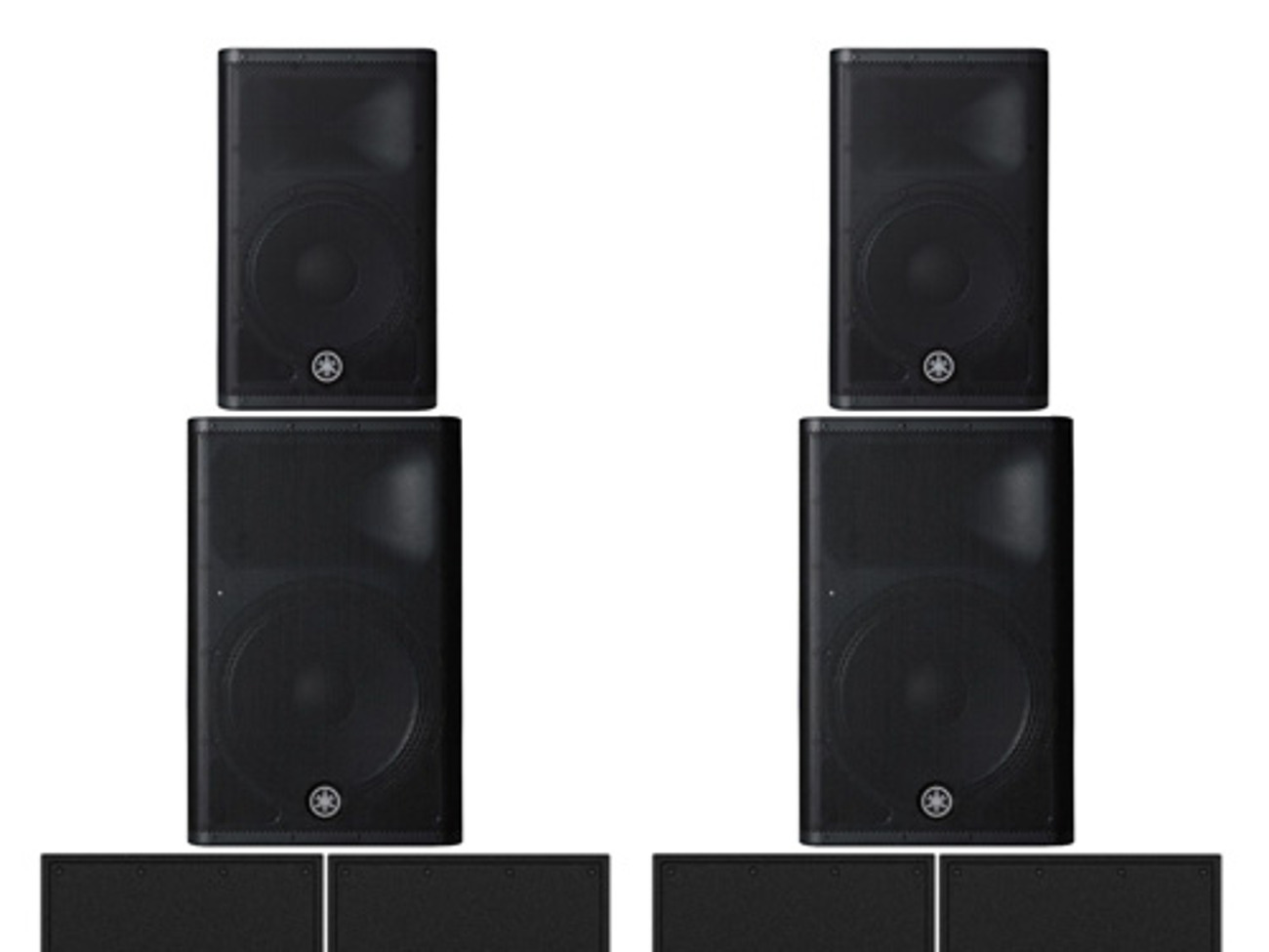 Yamaha 8.8kw active pa system