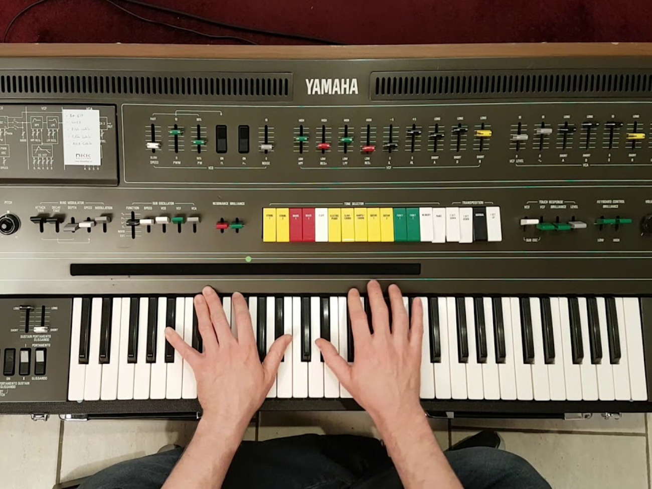 Yamaha cs-60 synthesizer (cs-80)