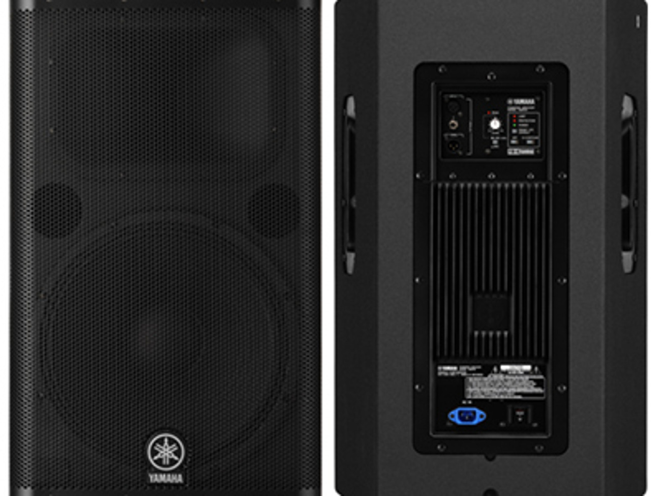 Yamaha dsr115 15" active pa speakers - pair