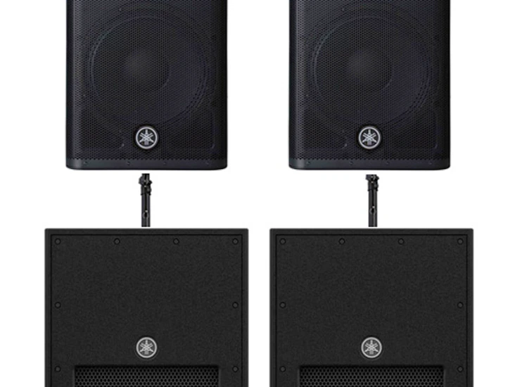 Yamaha dxs15 dxr12 pa system