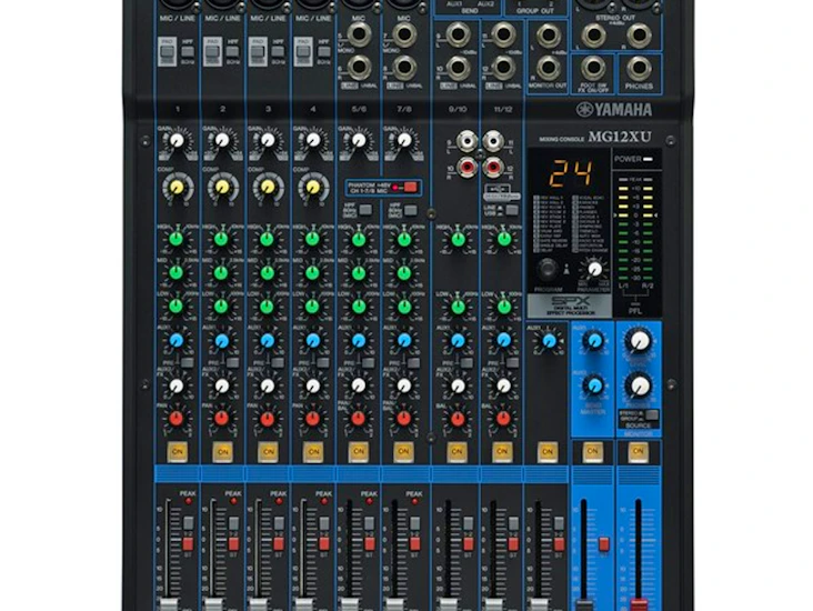 Yamaha mg12xu analog usb mixer.