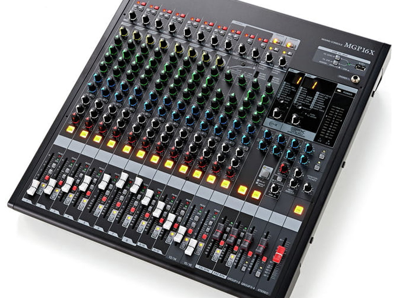 Rent Yamaha MGP16X Mixing Desk from VSL P, Welham Green and Hatfield South,  Welwyn Hatfield for £11.50 - 50/day