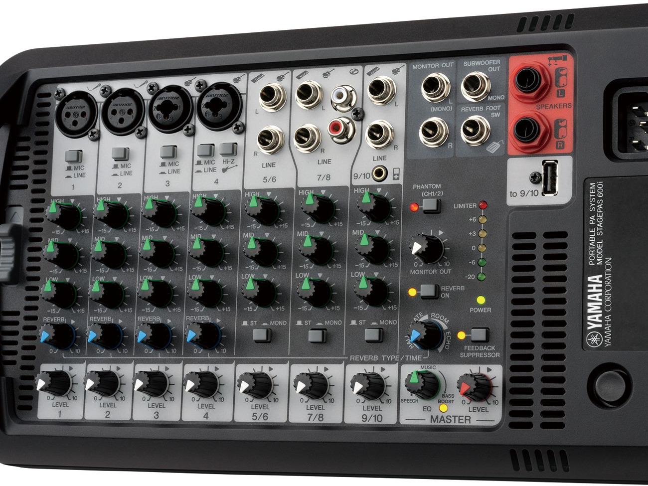 Yamaha mixer for stagepas 400i