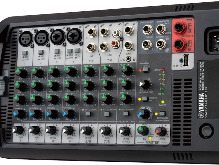 Yamaha mixer for stagepas 400i