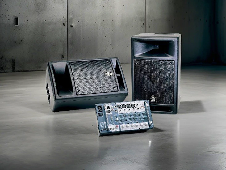 Yamaha portable pa speaker system
