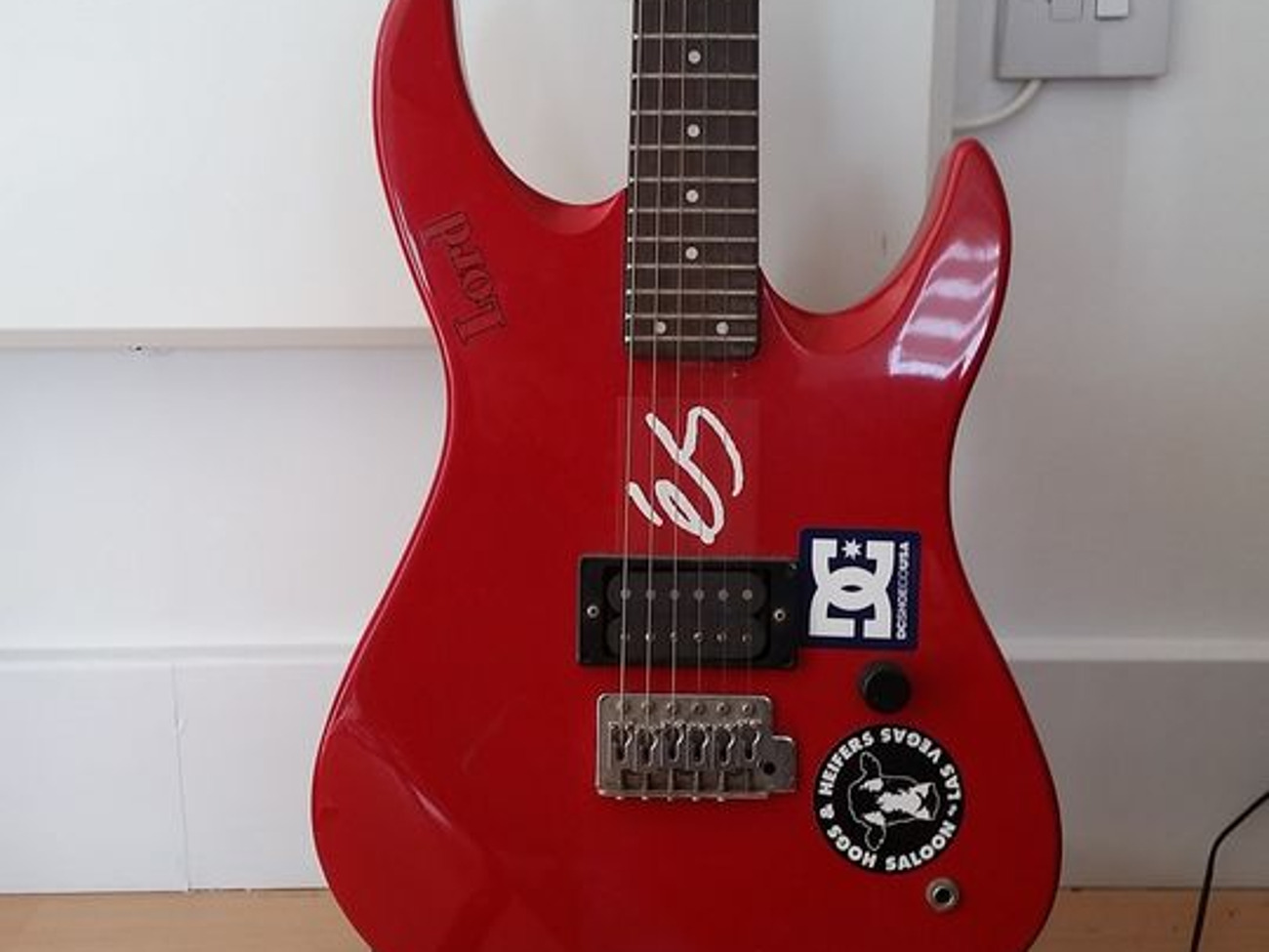 Yamaha rgx110 red electric guitar