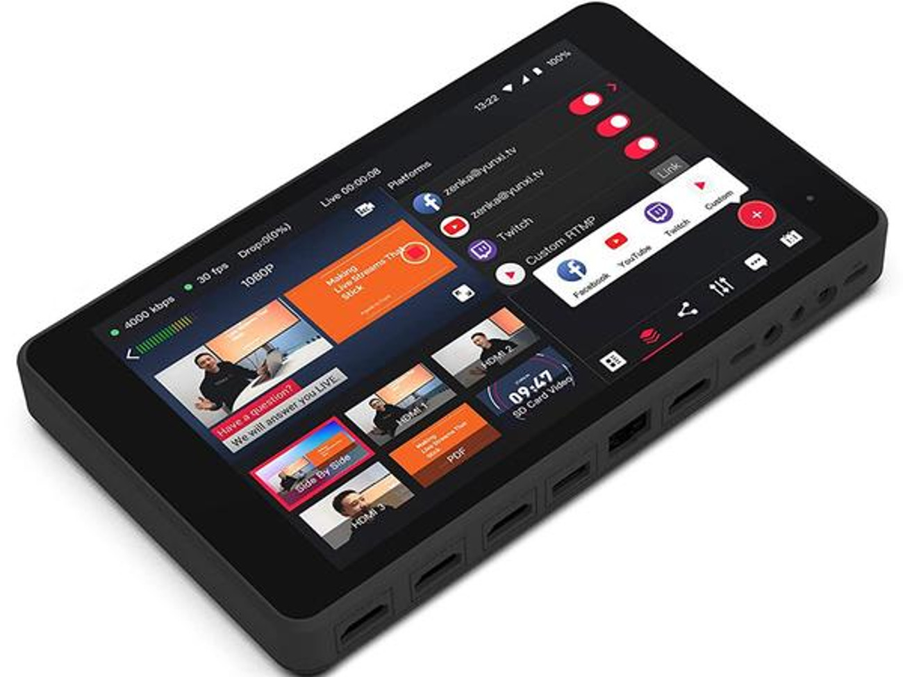 Yololiv yolobox pro (yolobox) with multi-mount cage 