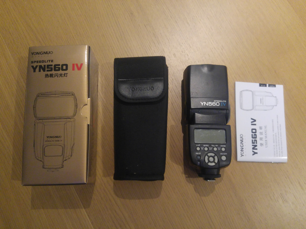 Yongnuo yn-560 iv flash speedlite