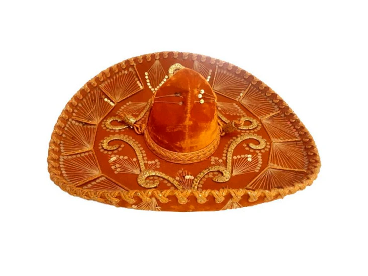 Z18 - sombrero, orange