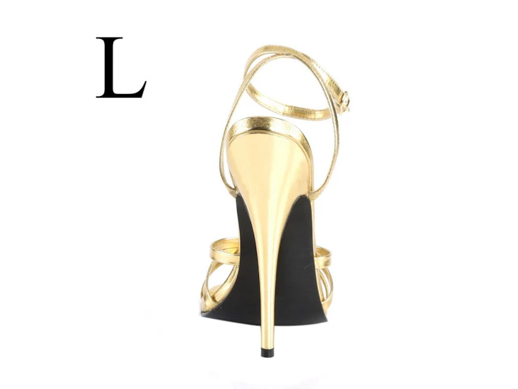 Z39 disco white stiletto shoe rental large