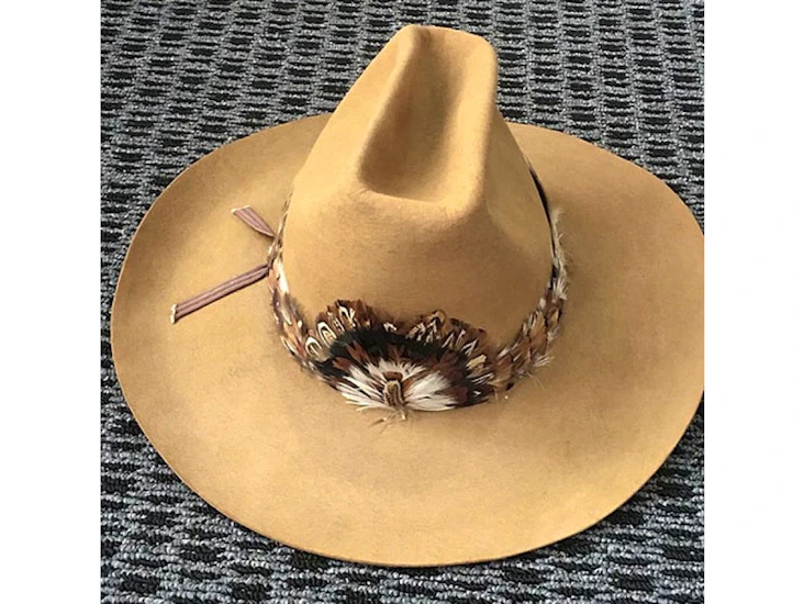 Z42 tan cowboy hat