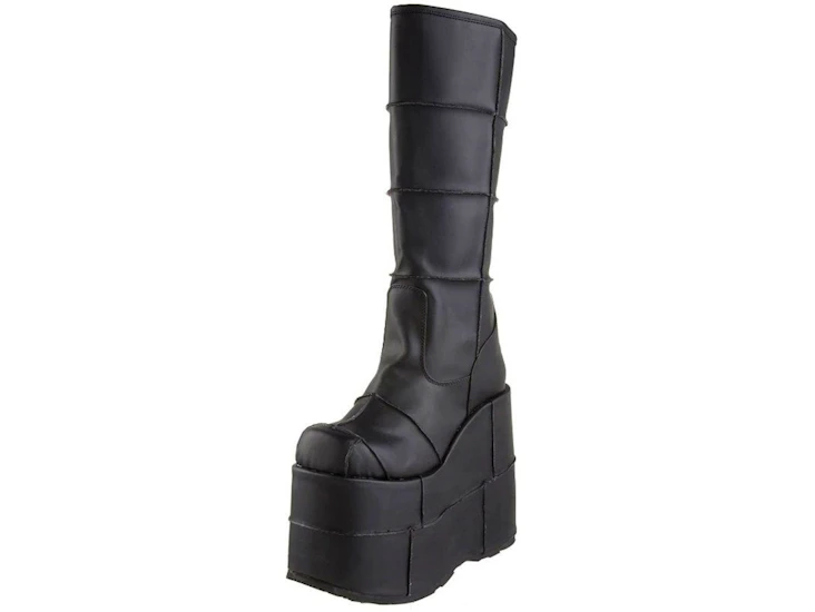 Z51 black stack platforms size 10