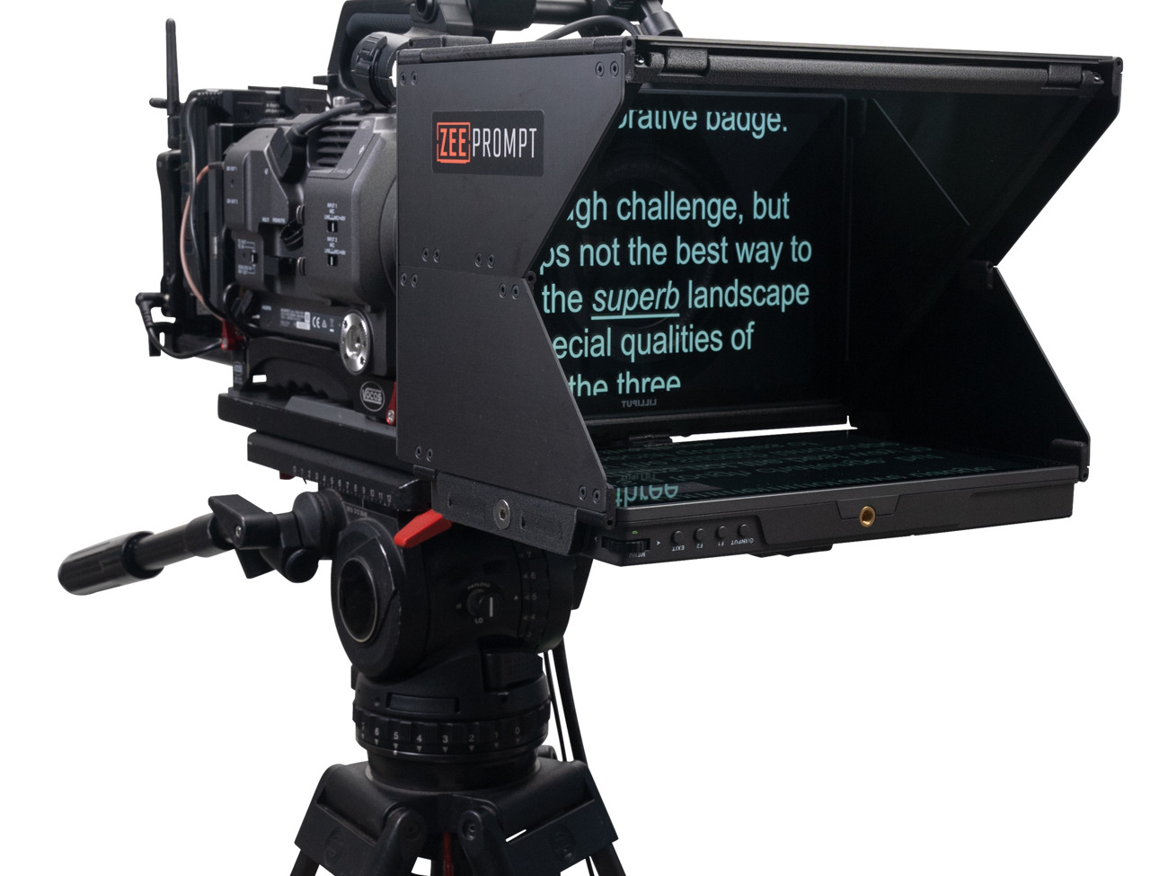 Zeeprompt zp12 folding teleprompter 