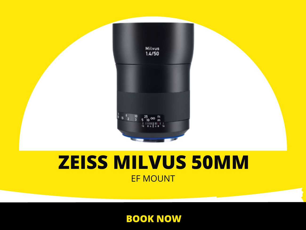 Zeiss milvus 50mm 1.4 ef mount