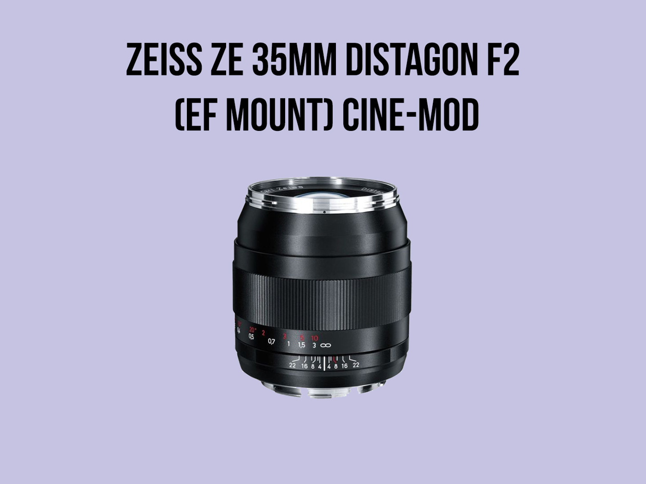 Carl Zeiss Distagon T* 2/35 ZEゲット | あるびと'sログ
