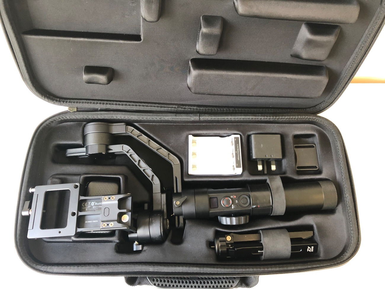 Zhiyun crane 2 + dual handles 
