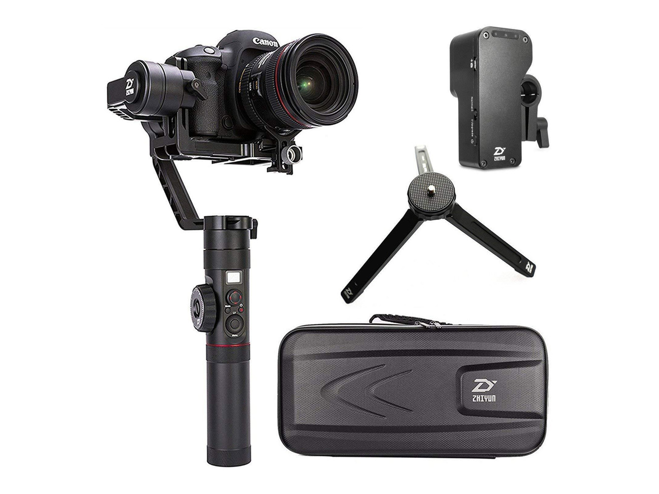 Zhiyun crane 2 gimbal newest version with follow focus, 3-axis handheld