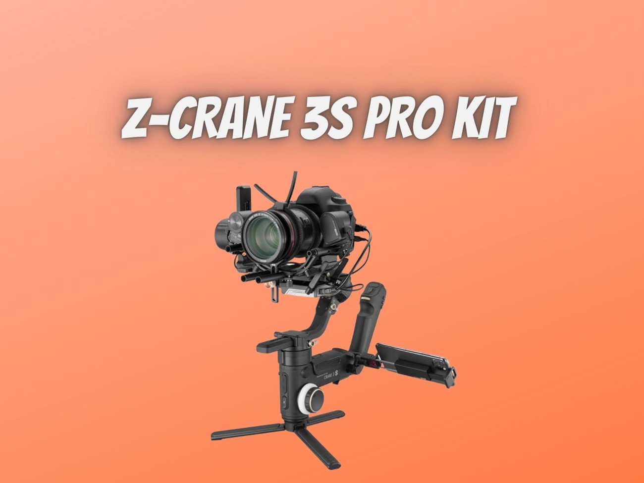 Zhiyun crane 3s pro kit complete