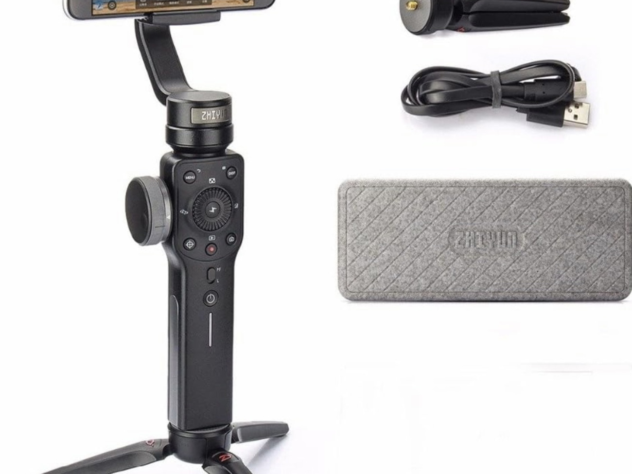Zhiyun smooth 4 3-axis handheld gimbal stabilizer