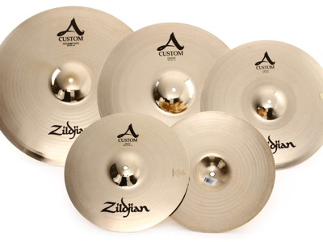 Zildjian a custom series cymbal pack
