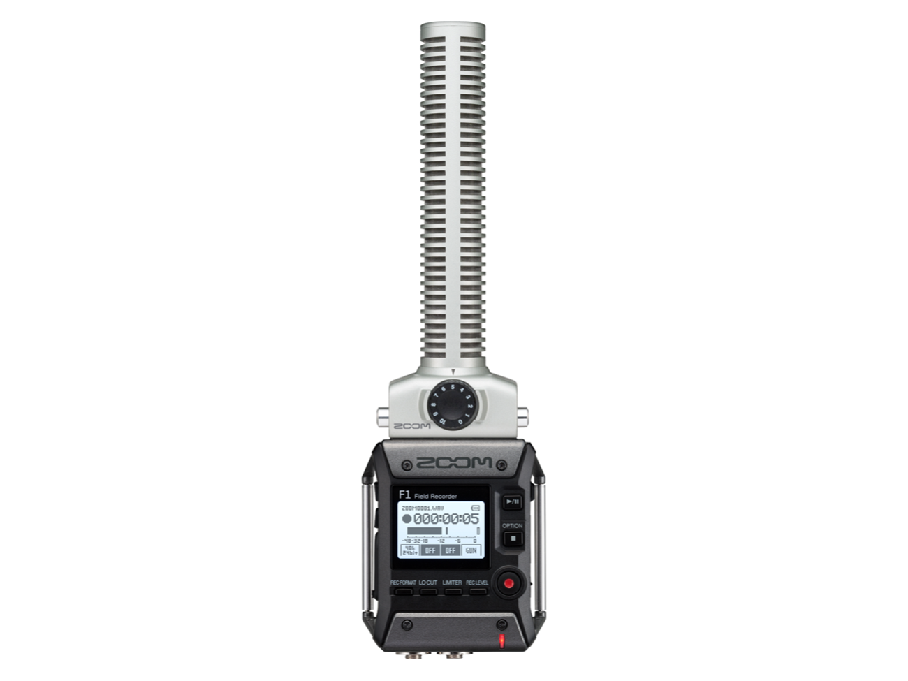 Zoom f1 field recorder / voice sound music recorder with mic