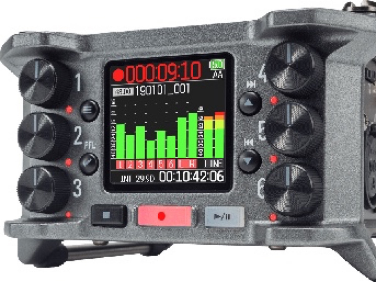 Zoom f6 (32bit audio field recorder)