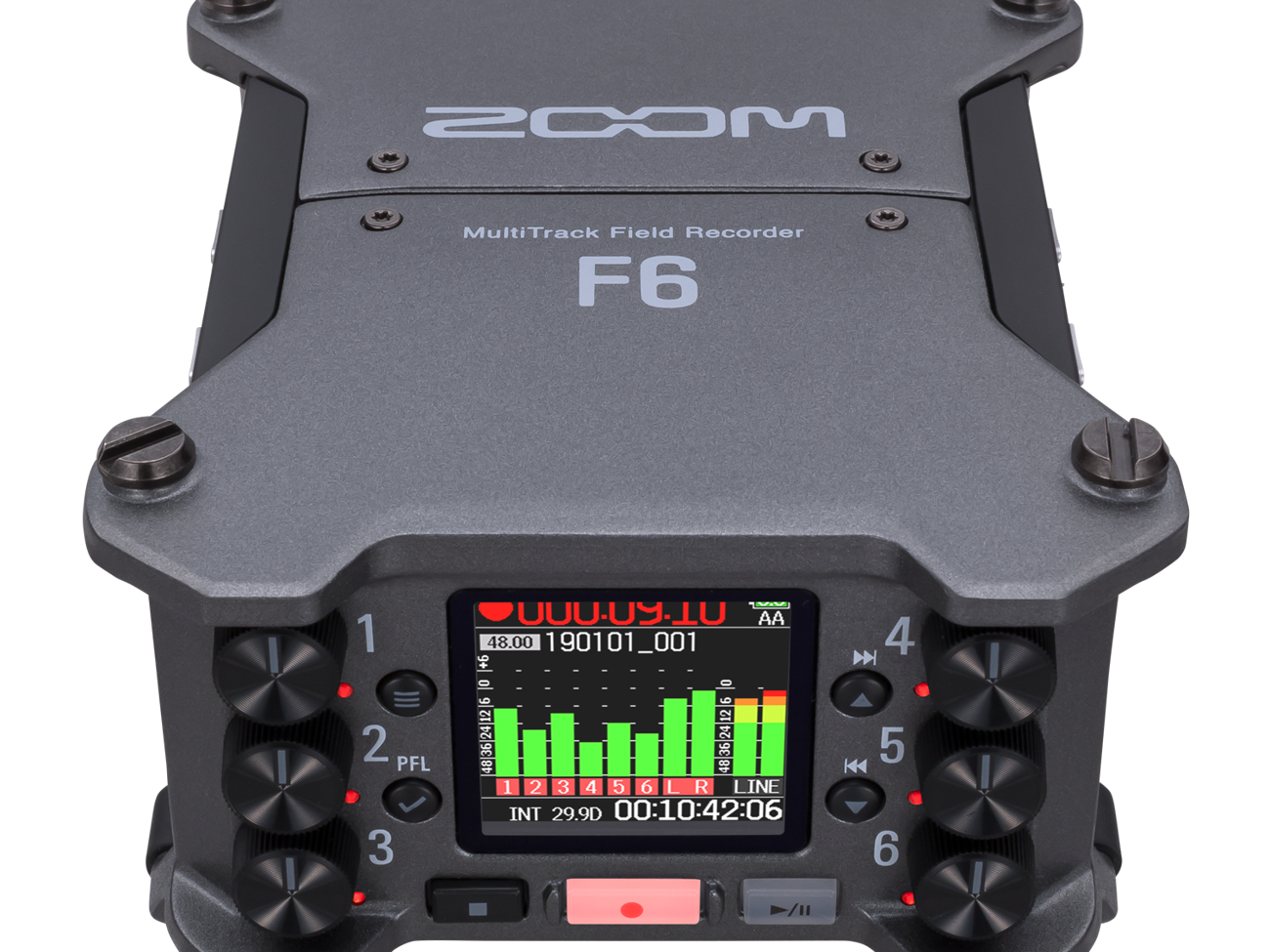 Zoom f6 external recorder - 32bit float