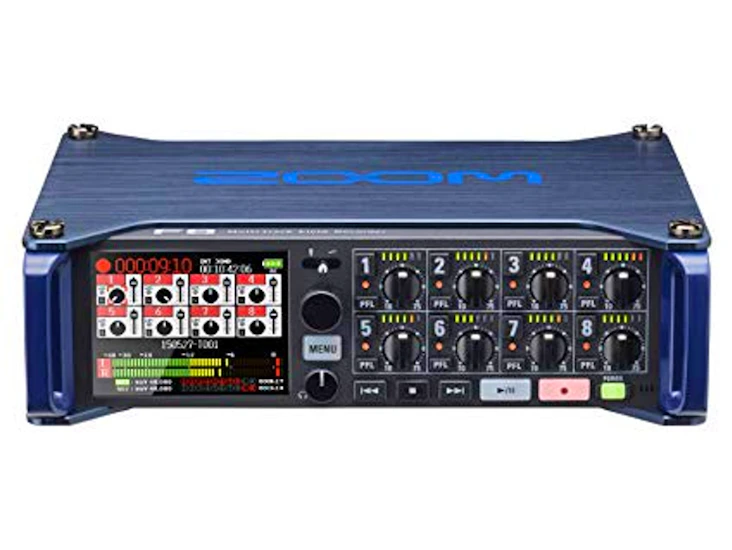 Zoom f8 multi track recorder