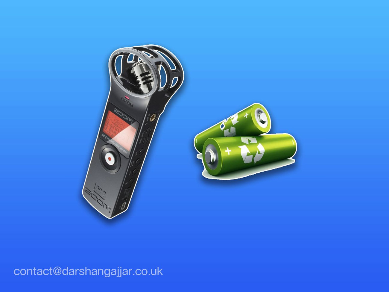 Zoom h1 audio recorder