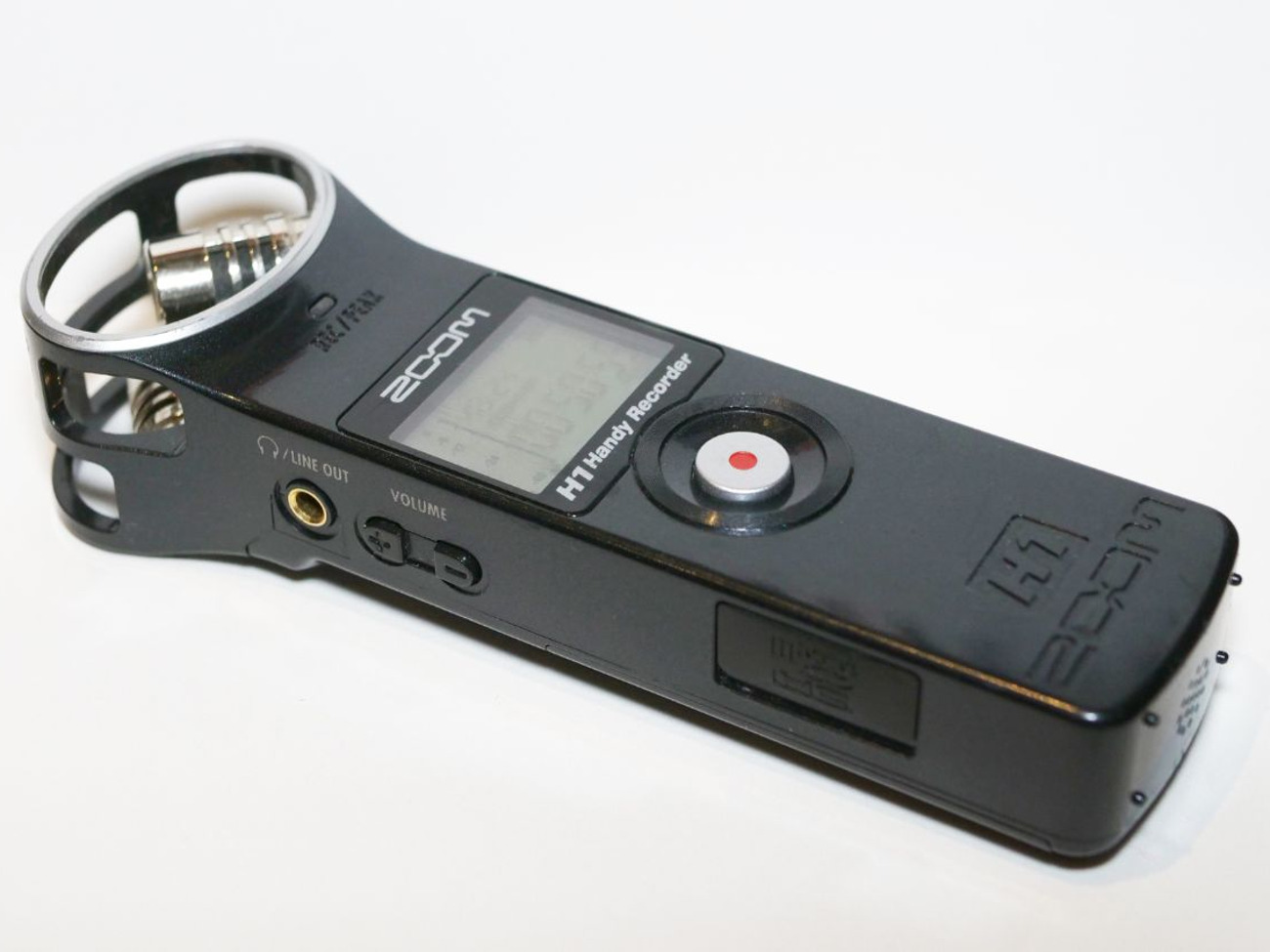 Zoom h1 audio recorder with 16gb memory card