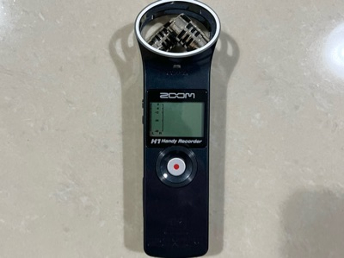 Zoom h1 audio recorder with accessories