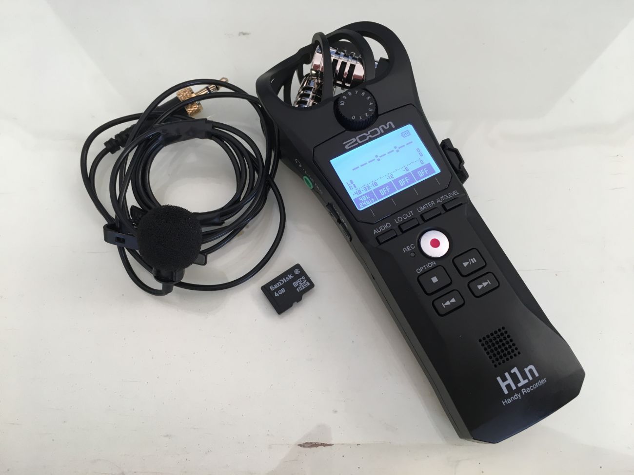 Zoom h1n audio recorder