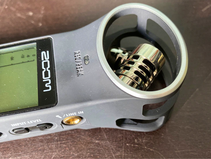 Zoom h1 audio recorder