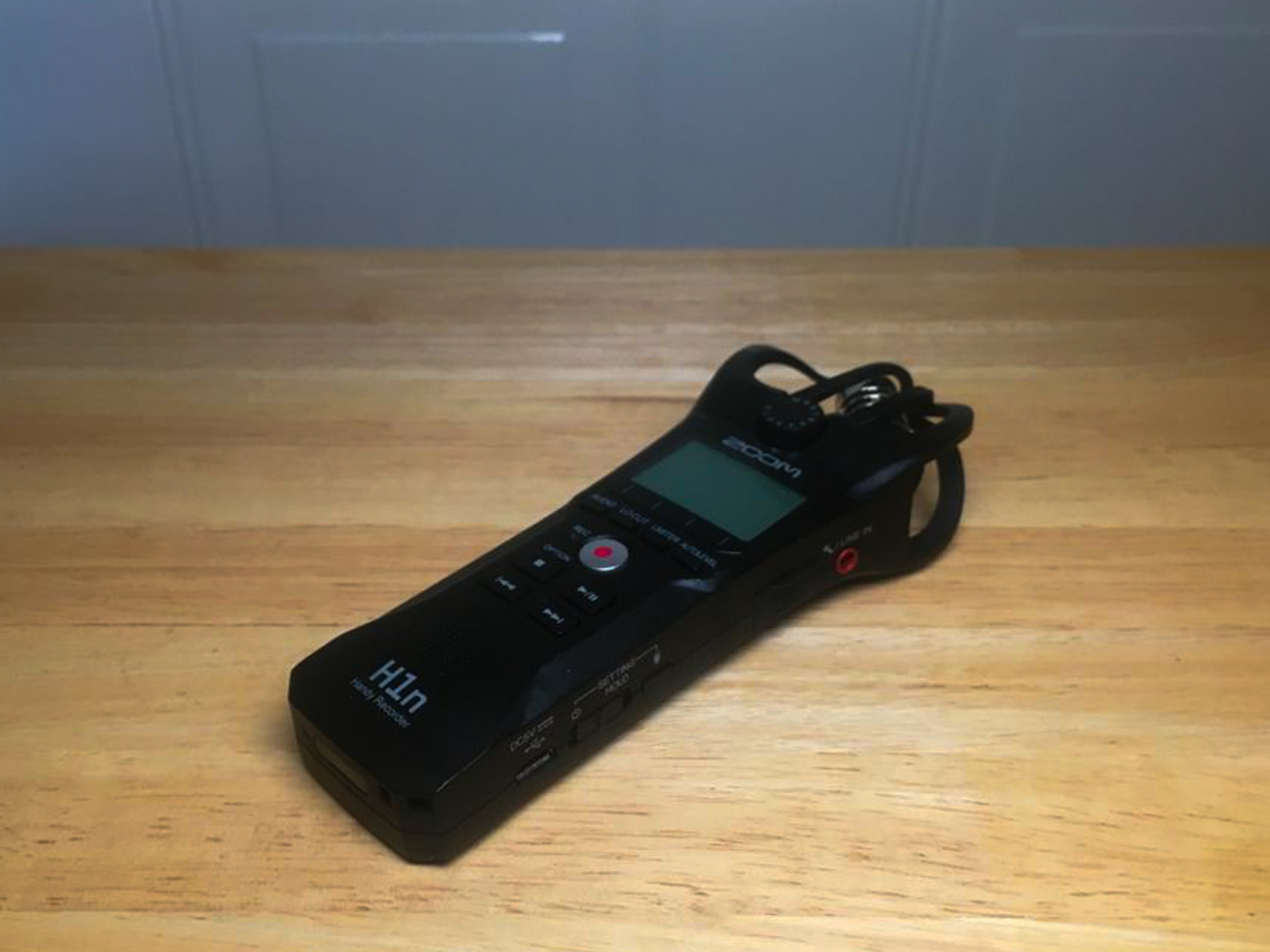 Zoom h1n audio recorder